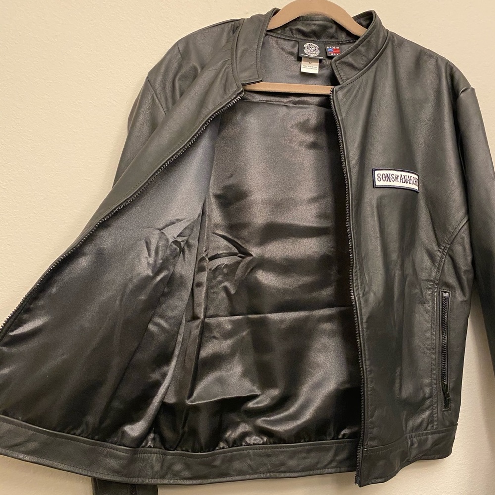 Official Sons of Anarchy Leather Jacket - Picture 3 of 8